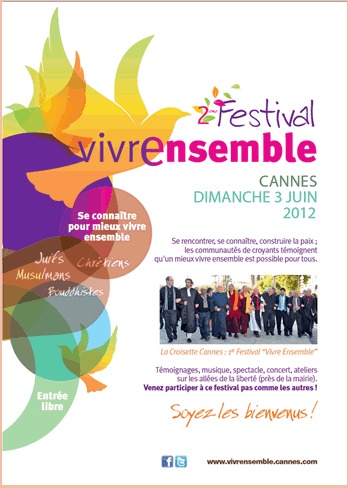 3 JUIN 2012 -  2ème Festival Vivre Ensemble A Cannes 
