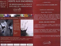 MARDI 30 AVRIL...VENTE AUX ENCHÈRES AU PROFIT DE L'ASSOCIATION "J'AVAIS FAIM"...!!!