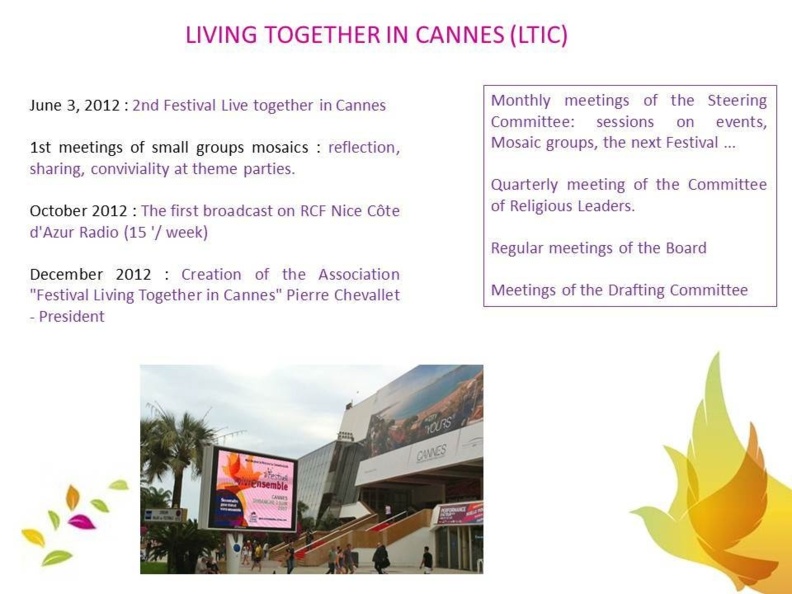 LIVING TOGETHER IN CANNES...FOR OUR FRIENDS WHO SPEAK ONLY ENGLISH ! LIVING TOGETHER IN CANNES...FOR OUR FRIENDS WHO SPEAK ONLY ENGLISH !