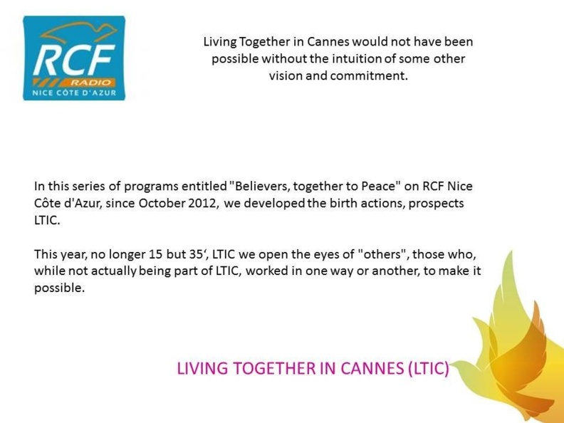 LIVING TOGETHER IN CANNES...FOR OUR FRIENDS WHO SPEAK ONLY ENGLISH ! LIVING TOGETHER IN CANNES...FOR OUR FRIENDS WHO SPEAK ONLY ENGLISH !