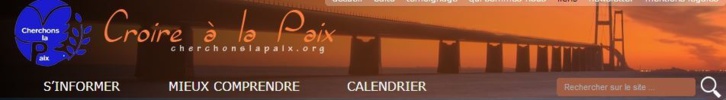En savoir plus sur les religions grâce au site "Cherchons la paix"...