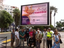 "Marche pour la Paix" maintenue malgré la pluie prévue demain à 15h départ de la Roseraie de Cannes