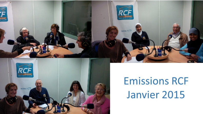 RCF "Croyants, ensemble vers la Paix"...Emissions de Janvier 2015