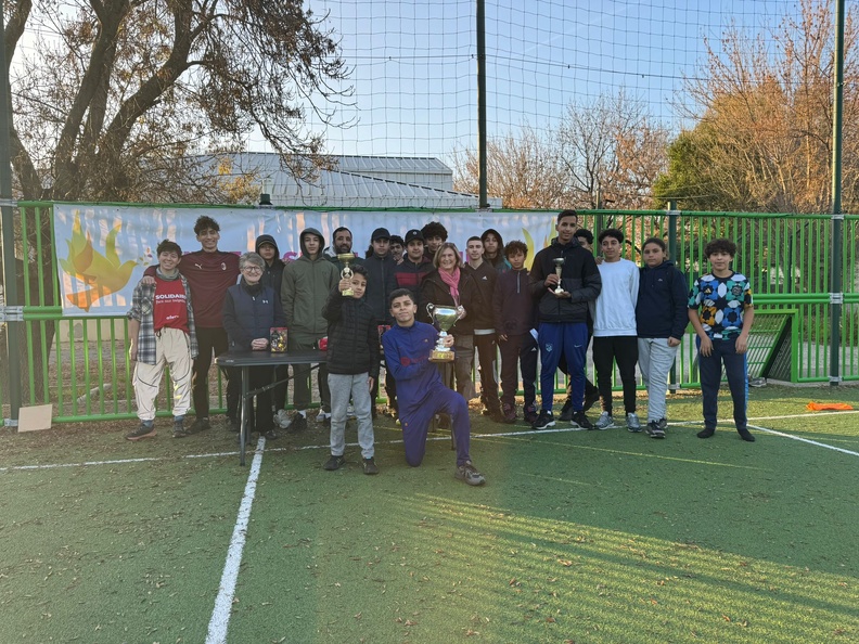 Tournoi de football avec le VIVRE ENSEMBLE A CANNES - 30/11/2024
