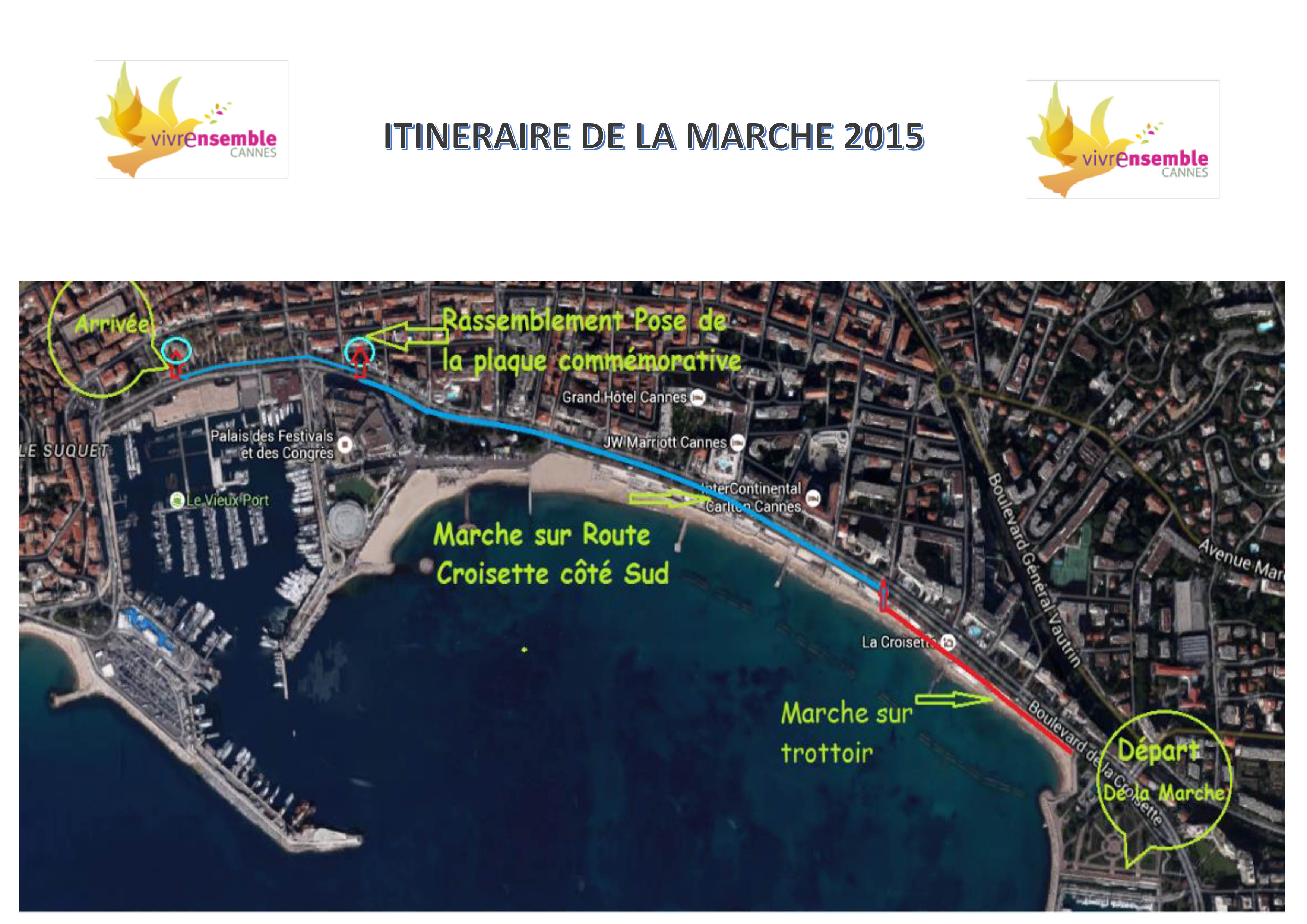10-11 OCTOBRE 2015 - Le 5ème Festival Vivre Ensemble A Cannes se précise...