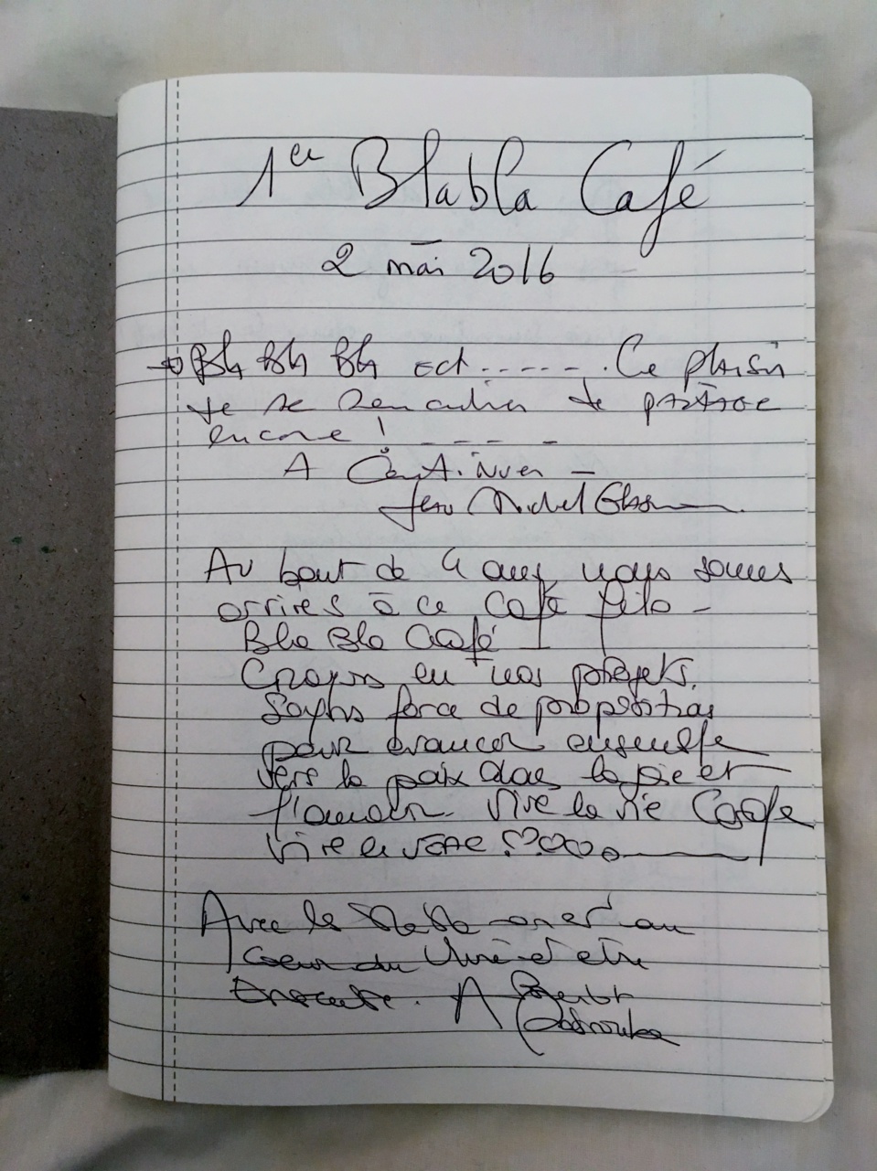Rencontre : 1er BLABLA CAFE du VEAC...