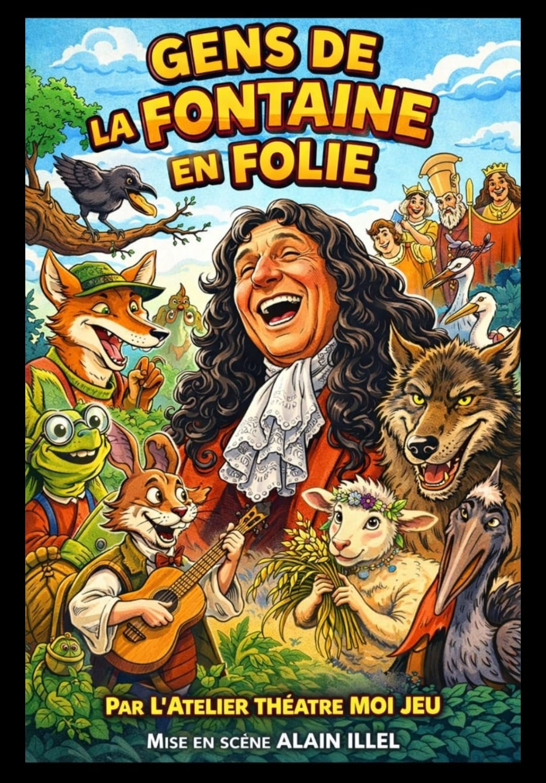 Atelier théâtre "Moi Jeu" dirigé par Alain Illiel