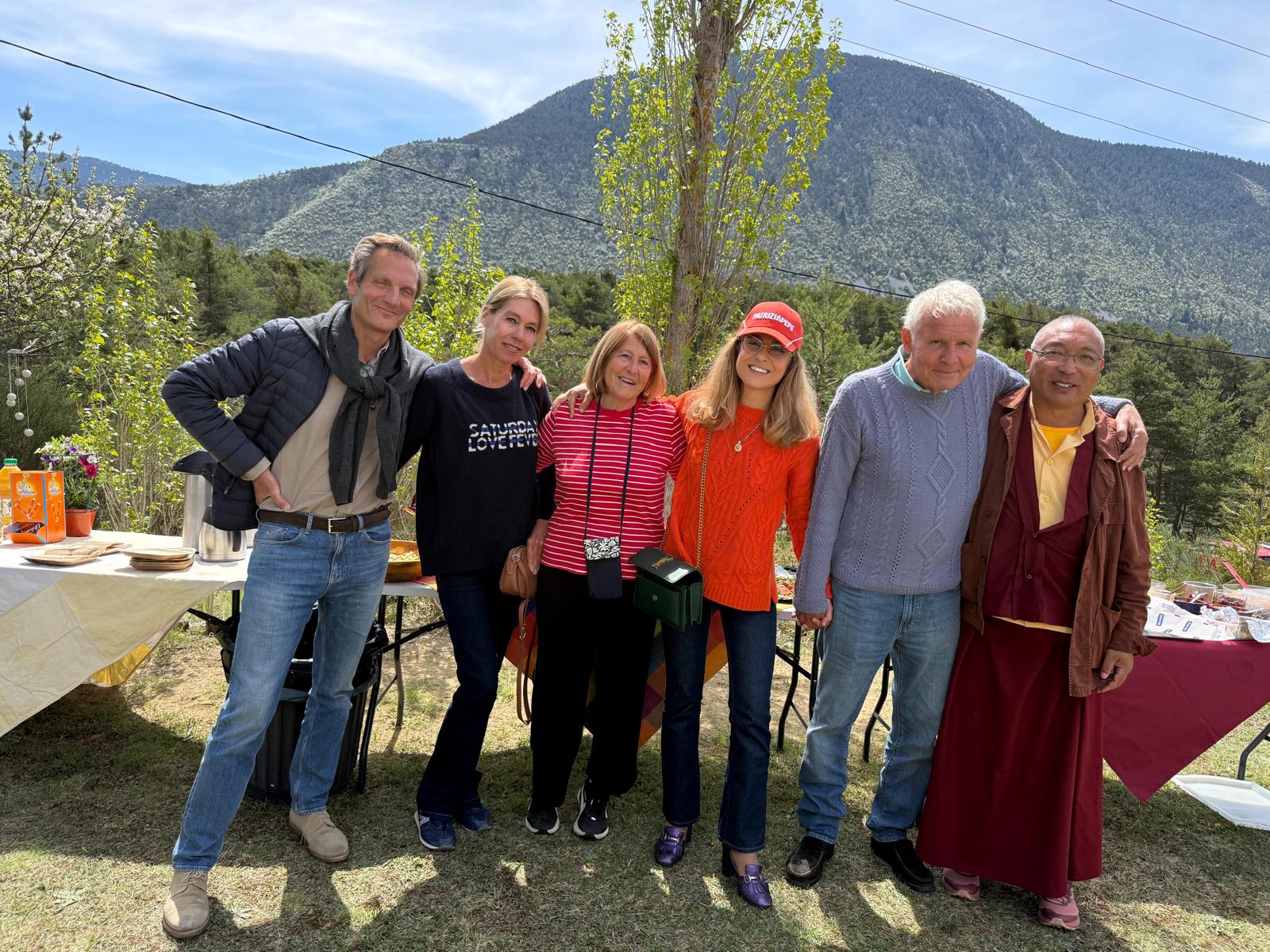 Journée 26 avrt 2026 chez les Boudhistes au centre KARMAPA à Valderoure