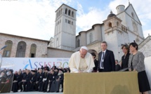 «Soif de paix : religions et culture en dialogue» - PRIERE OECUMENIQUE DU PAPE A ASSISE ET APPEL POUR LA PAIX AU MONDE