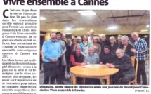 NICE MATIN : UNE CHARTE POUR -ENCORE MIEUX - VIVRE ENSEMBLE A CANNES !