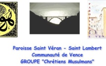 Rencontre avec le groupe "Chrétiens-Musulmans" de Vence qui reçoivent le Cheikh Bentounes...