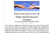 Cycle intereligieux 7 mai 2024
