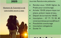 Randonnée organisée par le Vivre Ensemble A Cannes
