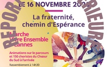 Marche fraternelle du VIVRE ENSEMBLE A CANNES