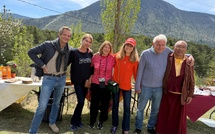 Journée 26 avrt 2026 chez les Boudhistes au centre KARMAPA à Valderoure