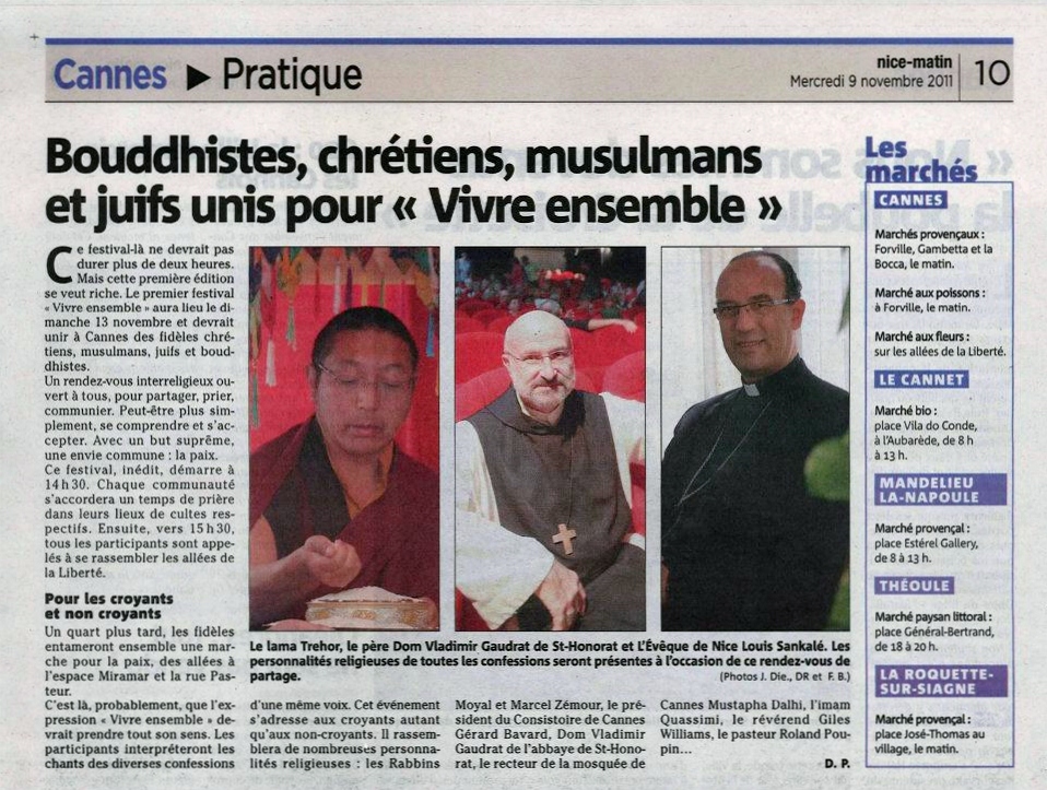 NICE MATIN 1ER FEST 9 NOV11 NICE MATIN 1ER FEST 9 NOV11